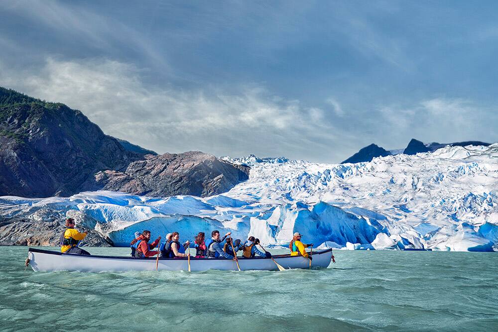 Norwegian Alaska Cruises & Cruisetours - Glacier Canoe Tour